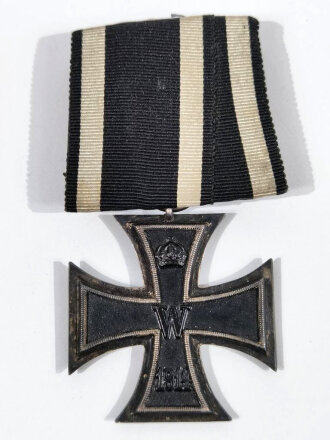 Eisernes Kreuz 2.Klasse 1914 an Einzelspange / Schöner Gesamtzustand