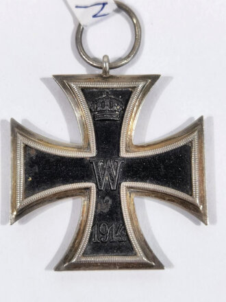 Eisernes Kreuz 2.Klasse 1914, Hersteller "W.S." im Bandring für Joh.Wagner & Sohn, Berlin