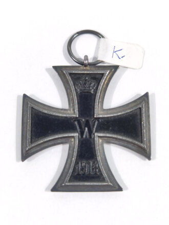 Eisernes Kreuz 2.Klasse 1914, Hersteller "K" im Bandring wohl für Kluge