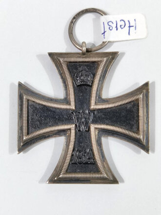 Eisernes Kreuz 2.Klasse 1914, Hersteller "LV" im Bandring für Lieferungsverband für Eiserne Kreuze/ Selten