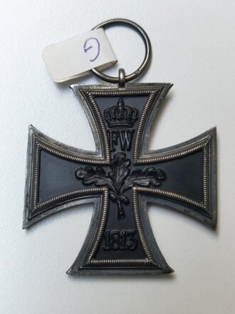 Eisernes Kreuz 2.Klasse 1914, Hersteller "G" im Bandring für Godet & Sohn, Berlin oder Glaser & Sohn, Dresden/ Selten