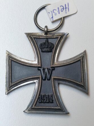 Eisernes Kreuz 2.Klasse 1914, Hersteller "G" im Bandring für Godet & Sohn, Berlin oder Glaser & Sohn, Dresden/ Selten
