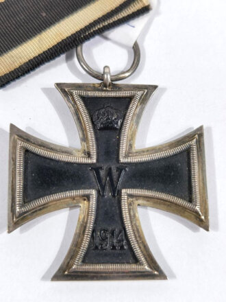 Eisernes Kreuz 2.Klasse 1914, Hersteller "FR" im Bandring für Gebrüder Friedländer, Berlin