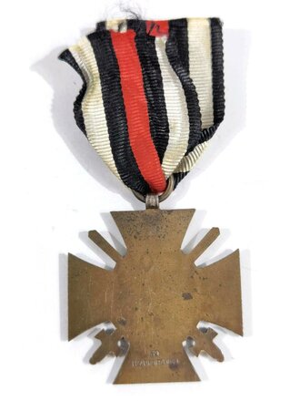 Ehrenkreuz für Frontkämpfer mit Band / Hersteller 39- R.V. Pforzheim