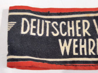 Armbinde "Deutscher Volkssturm Wehrmacht"...