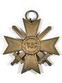 Kriegsverdienstkreuz 2. Klasse 1939 mit Schwerter/ Hersteller 55 im Bandring für "J.E. Hammer & Söhne , Geringswalde"