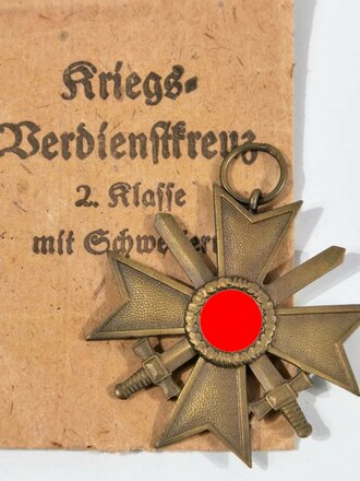 Kriegsverdienstkreuz 2. Klasse 1939 mit Schwerter/...