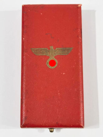 Anschlussmedaille 13. März 1938 Österreich am Band , im zugehörigen Etui