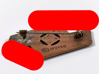 DJ Leistungsabzeichen in Bronze mit Hersteller RZM / M1/120