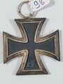 Eisernes Kreuz 2. Klasse 1939 mit Hersteller 98 im Bandring für " Rudolf Souval, Wien " / Hakenkreuz mit voller Schwärzung
