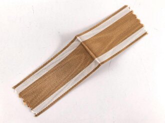 Deutsches Schutzwall Ehrenzeichen. Zink, in Tüte von Carl Poellath Schrobenhausen, das Band ist eine neuzeitliche Anfertigung.