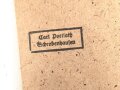 Deutsches Schutzwall Ehrenzeichen. Zink, in Tüte von Carl Poellath Schrobenhausen, das Band ist eine neuzeitliche Anfertigung.