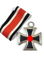 Eisernes Kreuz 2. Klasse 1939 mit Hersteller 106 im Bandring für " Brüder Schneider, Wien (BSW) "sehr guter Zustand,  Hakenkreuz mit voller Schwärzung