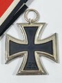 Eisernes Kreuz 2. Klasse 1939 mit Hersteller 106 im Bandring für " Brüder Schneider, Wien (BSW) "sehr guter Zustand,  Hakenkreuz mit voller Schwärzung