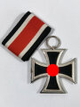 Eisernes Kreuz 2. Klasse 1939, ohne Hersteller, wird aber dem Hersteller 4 für " Steinhauer & Lück, Lüdenscheid zugeordnet. Zarge im frostigen Zustand / Hakenkreuz mit voller Schwärzung