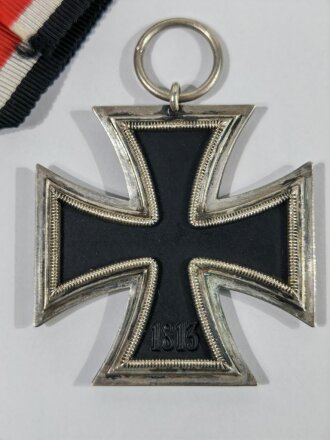 Eisernes Kreuz 2. Klasse 1939 ohne Hersteller / Hakenkreuz mit voller Schwärzung