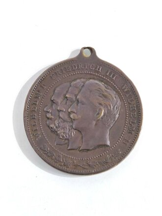 Tragbare Medaille " Erinnerung an das Drei...