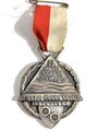 Tragbare Medaille " Mainzer Ruder Verein 1878 - 1938 " / 37mm mit Bandabschnitt