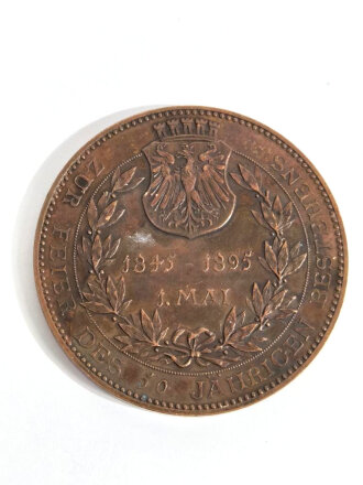 Nicht tragbare Medaille " Deutschland Medaille 1895...