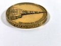 Hamburg, nicht tragbare Medaille in Etui" Gott spricht und neu erstehst du Heilig wieder "  / Messing / 44mm