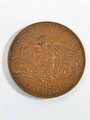 Nicht tragbare Medaille " Deutscher Phönix Frankfurt 1845 - 1895 " / Mat. Kupfer / 45mm