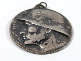 Tragbare Medaille " Gott mit uns, Die Tat ist des...