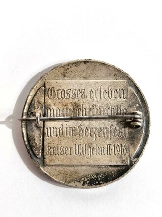 Eisenbahn Medaille mit Anstecknadel " Grosses...