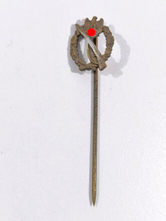 Miniatur " Infanteriesturmabzeichen Bronze in 16mm...