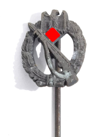 Miniatur " Infanteriesturmabzeichen Bronze in 16mm...
