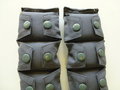 Fallschirmjäger Bandolier blau, seltene Ausführung mit eckigen Laschen.