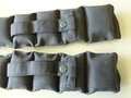 Fallschirmjäger Bandolier blau, seltene Ausführung mit eckigen Laschen.