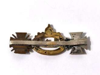 1.Weltkrieg Miniatur " Eisernes Kreuz 1.Klasse 1914, U- Boot Kriegabzeichen 1918 / Ehrenkreuz für Frontkämpfer 12mm " ohne Nadel