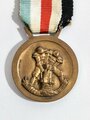 Italienisch- Deutsche Feldzugmedaille in bronze für Afrikakämpfer am Band