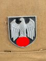 Deutsches Afrikakorps, Tropenhelm für Angehörige des Heeres. Kopfgrösse 57. Die Randumfassung hat sich aufgelöst, sonst guter Gesamtzustand
