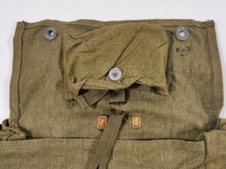 Tasche für den A Rahmen der Wehrmacht. Leicht getragenes Stück, eingestaubt