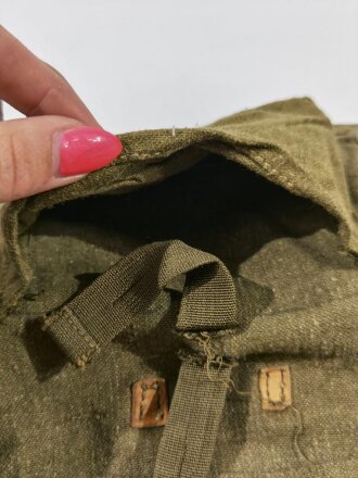 Tasche für den A Rahmen der Wehrmacht. Leicht getragenes Stück, eingestaubt