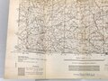 Deutsche Heereskarte 1944 " Piandimeleto" Italien, Rückseite bedruckt