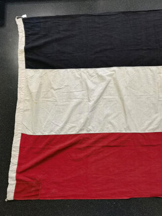 Kaiserreich, patriotische Fahne schwarz-weiß-rot, Maße 110 x 170cm