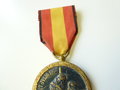 Spanien Erinnerungsmedaille an den Bürgerkrieg 1936-39, so an Deutsche Angehörige verliehen