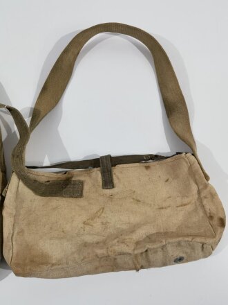 Munitionstrageeinrichtung für MG . Getragenes Stück in gutem Zustand