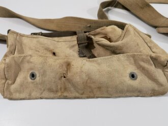 Munitionstrageeinrichtung für MG . Getragenes Stück in gutem Zustand