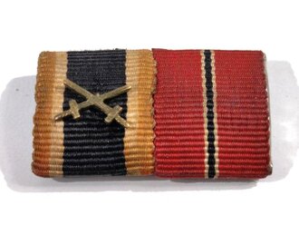 2er Bandspange,Kriegsverdienstkreuz, Winterschlacht im Osten, Breite 30mm