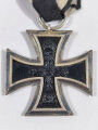 Eisernes Kreuz 2. Klasse 1914 mit Hersteller LV im Bandring