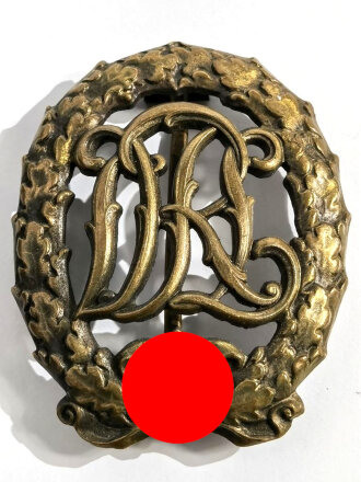 Deutsches Reichssportabzeichen DRL in Bronze. Hersteller...