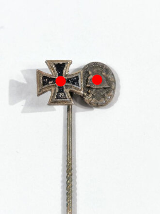 Eisernes Kreuz und Verwundetenabzeichen Silber Miniatur...