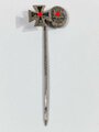 Eisernes Kreuz und Verwundetenabzeichen Silber Miniatur in 9mm