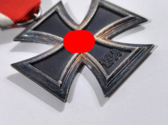 Eisernes Kreuz 2. Klasse 1939, kein Hersteller im Bandring, in sehr gutem Zustand