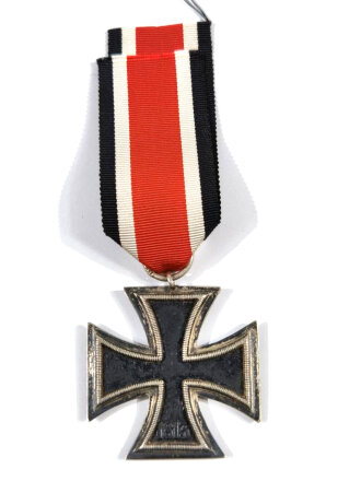 Eisernes Kreuz 2. Klasse 1939 Magnetisch, mit Hersteller 138 im Bandring für " Julius Maurer, Oberstein ", Hakenkreuz minimal berieben