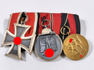 3er Ordensspange " Eisernes Kreuz 2. Klasse 1939 mit...