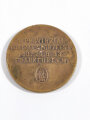 Medaille Hermann Göring " 4. Provinzial- Polizei- Sportfest 18. - 20.8.1933 in Frankfurt a.M. mit Hersteller im Rand " Wiedmann Fraf.a.M. 33mm ,